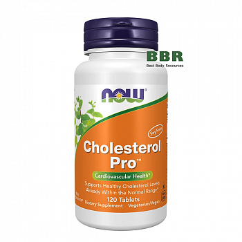 Cholesterol Pro 120 Tabs, NOW Foods