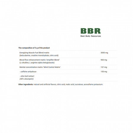 The Curse 1 serving 8g,  JNX Sports