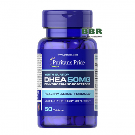 DHEA 50mg 50 Tabs, Puritans Pride