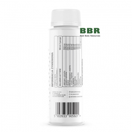 PUMP Nitro Pre-Workout Shot 100ml, OstroVit