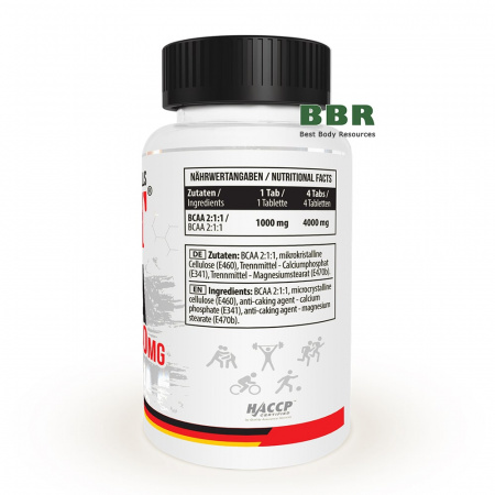 BCAA 1000mg 90 Tabs, MST BCAA 1000mg 90 Tabs, MST