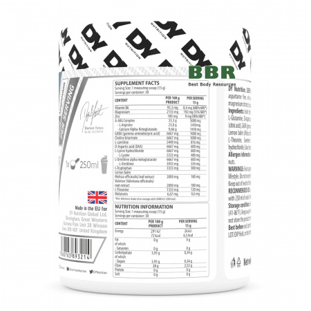 Sleep and Relax 450g, Dorian Yates