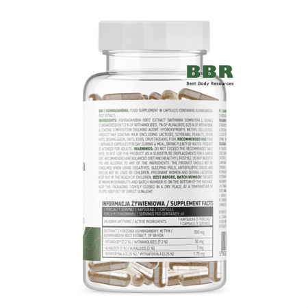 Ashwagandha 60 Caps, OstroVit