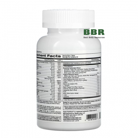 SimplyOne 50+ Men Multivitamin 90 Tabs, Super Nutrition SimplyOne 50+ Men Multivitamin 90 Tabs, Super Nutrition