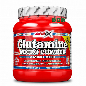 Glutamine Micro Powder 300g, Amix