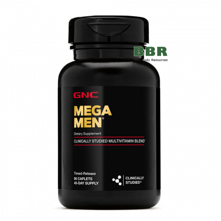 Mega Men 90caps, GNC