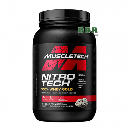 Nitro Tech Whey Gold 907g, MuscleTech