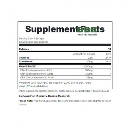 Fish Oil 90 Softgels, Redcon1