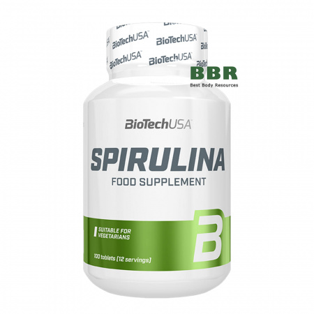 Spirulina 100 Tabs, BioTechUSA