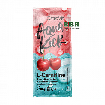 Aqua Kick L-Carnitine+Green Tea Extract 10g, OstroVit