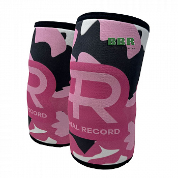 Наколенники Knee Sleeves Pink Camo, PR Lifestyle