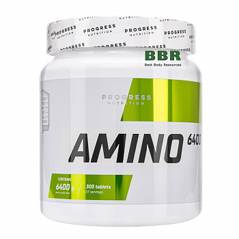 Amino 6400 300 Tabs, Progress Nutrition