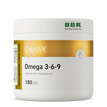 Omega 3-6-9 180 Softgels, OstroVit