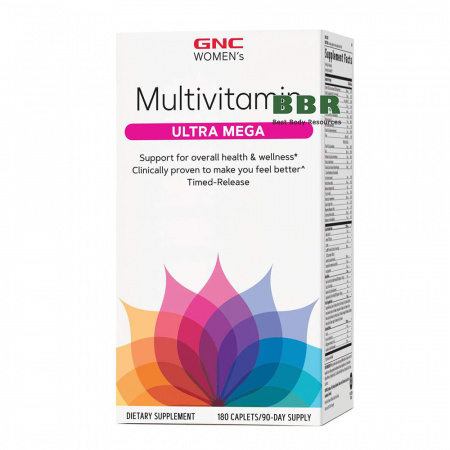 Womens Ultra Mega 180caps, GNC