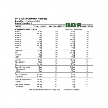 Metabolic MASS Gainer 6kg, Dorian Yates