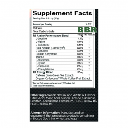 R1 Pre Amino 30 Servings, Rule One