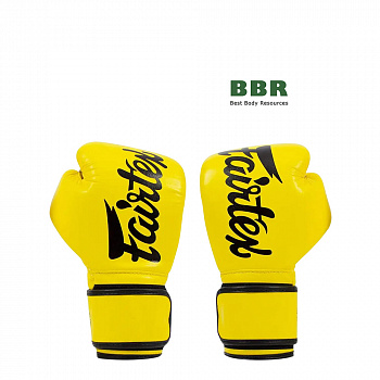 Перчатки Боксерские BGV14 Yellow, Fairtex