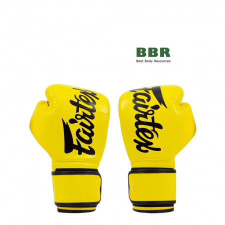 Перчатки Боксерские BGV14 Yellow, Fairtex