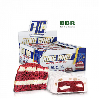 Батончик King Whey Protein Crunch Bar 57g, Ronnie Coleman