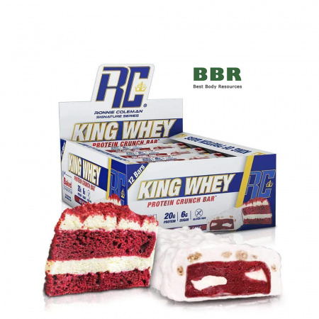 Батончик King Whey Protein Crunch Bar 57g, Ronnie Coleman
