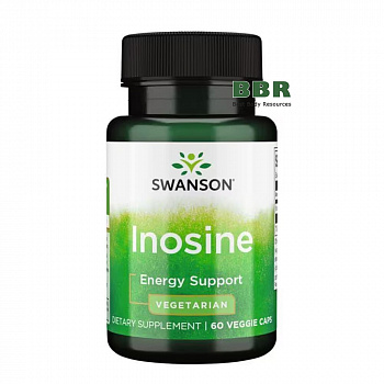 Inosine 60 Veg Caps, Swanson