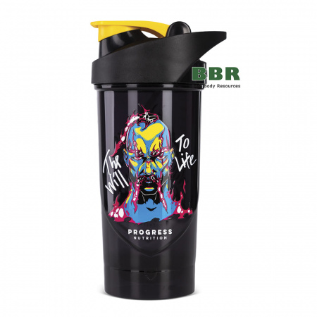 Шейкер Shieldmixer The Will to Life 700ml, Progress Nutrition