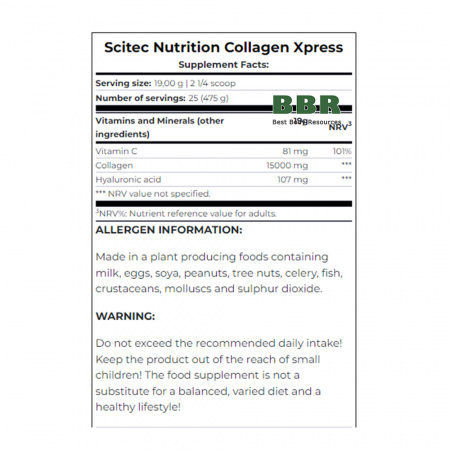 Collagen Xpress 475g, Scitec Nutrition
