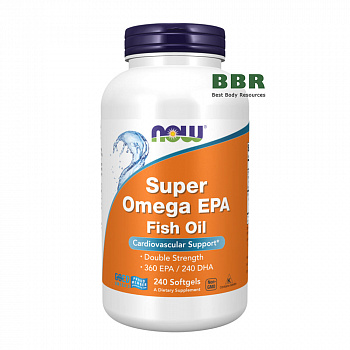 Super Omega EPA 240 Softgels, NOW Foods
