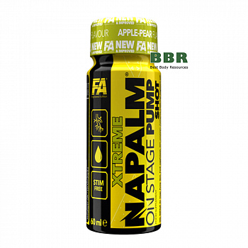 Xtreme NAPALM On Stage Pump Shot 60ml, Fitness Authority