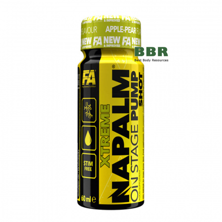 Xtreme NAPALM On Stage Pump Shot 60ml, Fitness Authority