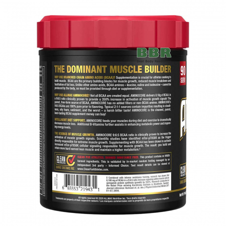 Aminocore 90 Servings 945g, ALLMAX Nutrition