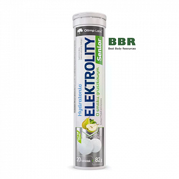 Hydratonic Elektrolity Senior 20 Tabs, Olimp (шипучка)