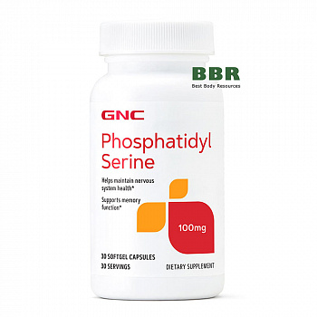 Phosphatidyl Serine 100mg 30 Softgels, GNC