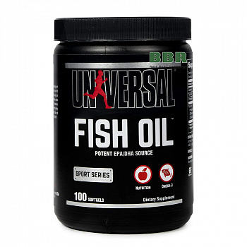 Fish Oil 100 softgels, Universal 