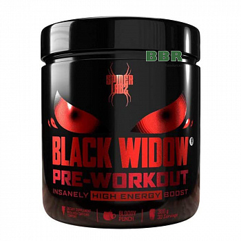 Black Widow Pre-Workout 300g, Spider Labz