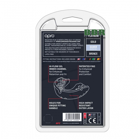 Капа Silver UFC Hologram, OPRO