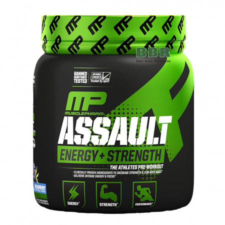Assault Energy + Strength 345g, MusclePharm