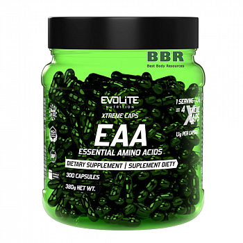 EAA Essential Amino Acids 300 Caps, Evolite
