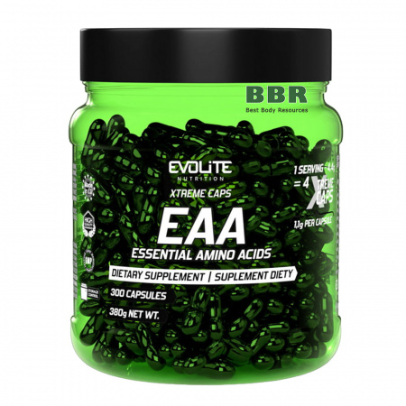 EAA Essential Amino Acids 300 Caps, Evolite EAA Essential Amino Acids 300 Caps, Evolite