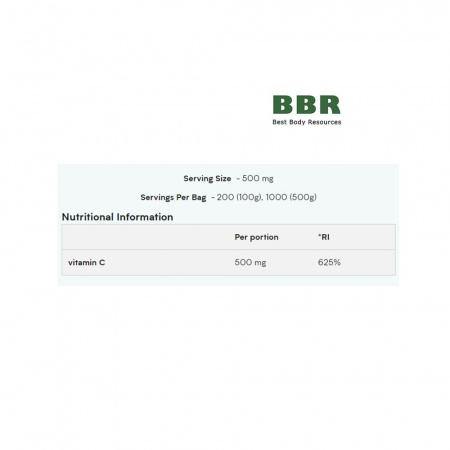 Vitamin C Powder 100g, MyProtein