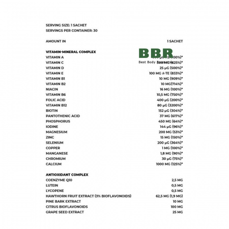 Anabolic Vita PAK 30 Sachets, Kevin Levrone