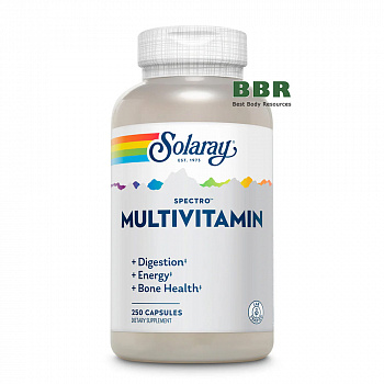 Spectro Multivitamin 250 Caps, Solaray