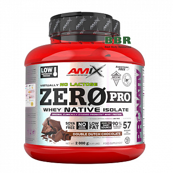 ZERO Pro Whey Native Isolate 2kg, Amix
