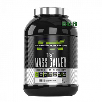 Test Mass Gainer 3kg, Premium Nutrition  