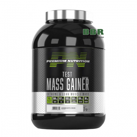 Test Mass Gainer 3kg, Premium Nutrition   Test Mass Gainer 3kg, Premium Nutrition