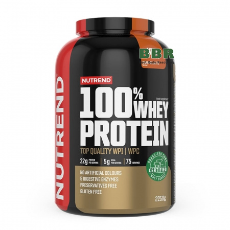 100% Whey Protein 2250g, Nutrend 100% Whey Protein 2250g, Nutrend
