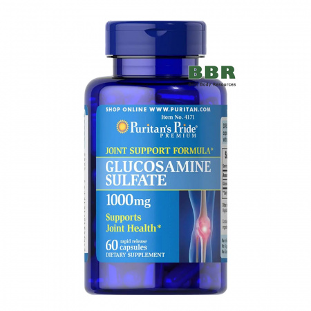 Glucosamine Sulfate 1000mg 60 Caps, Puritans Pride