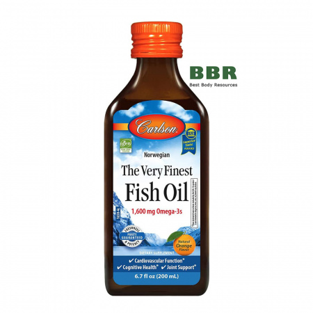 Norwegian The Very Finest Fish Oil 1600mg 200ml, Carlson Norwegian The Very Finest Fish Oil 1600mg 200ml, Carlson