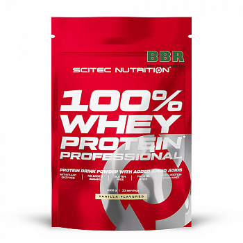 100% Whey Protein Professional 1000g, Scitec Nutrition