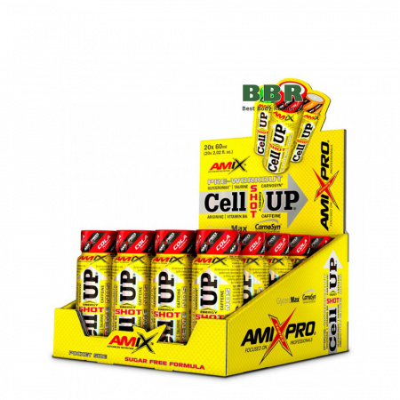 Pre-Workout CellUP Energy Shot 60ml, Amix